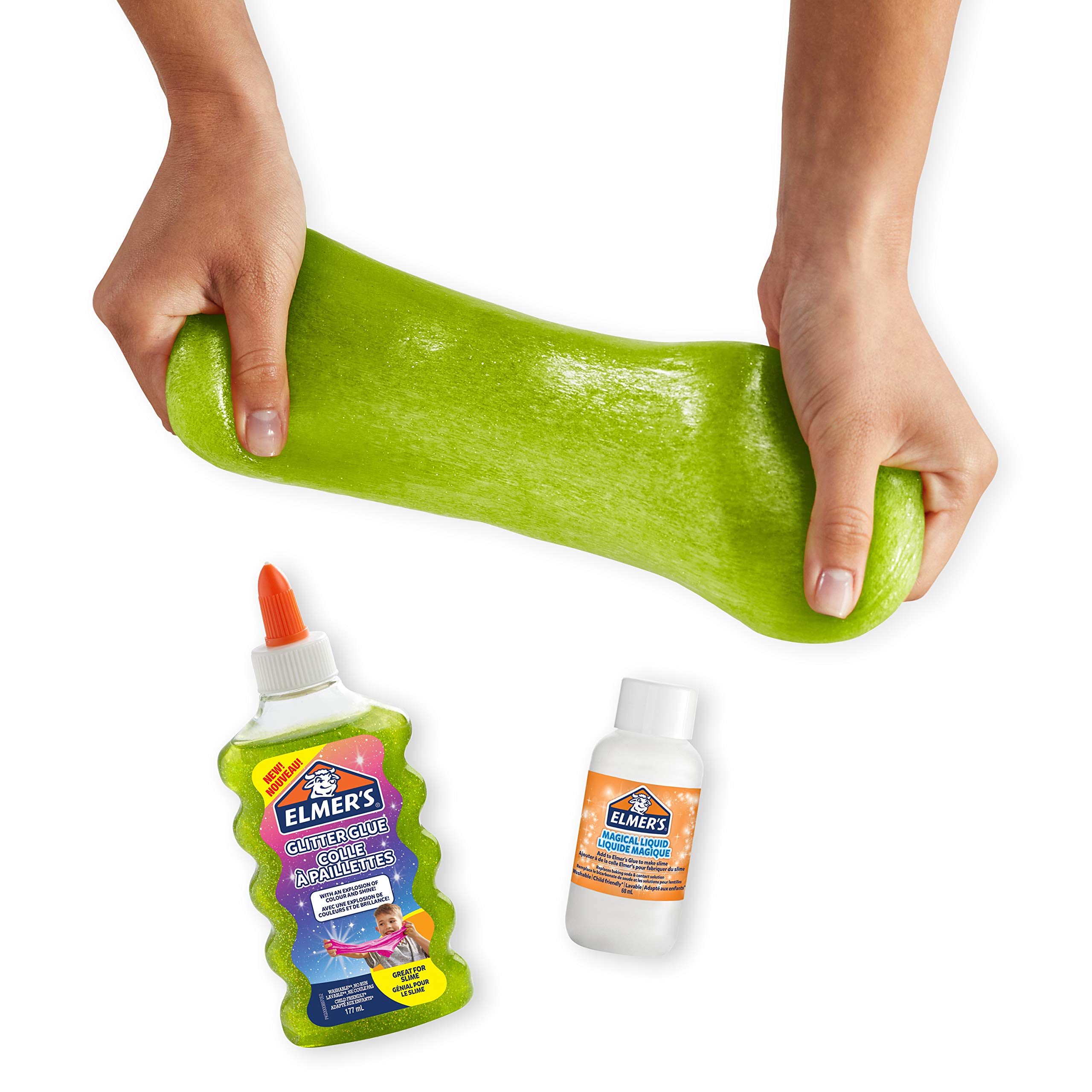 Elmer's Specialty Glue colle pailletée verte 177 ml x3
