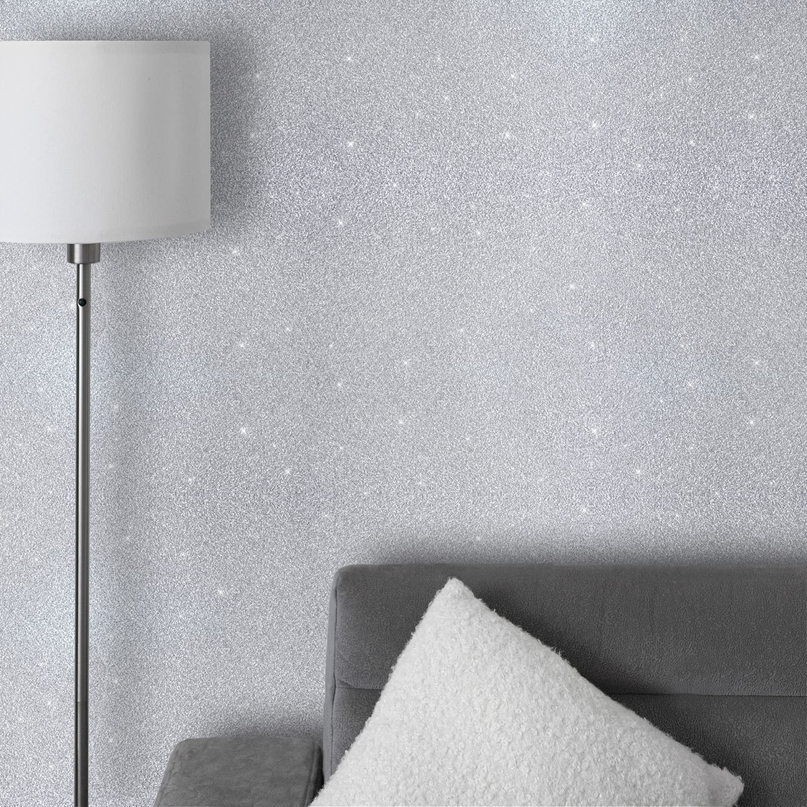 Creative Deco Scrapbooking paillettes argent 200 g