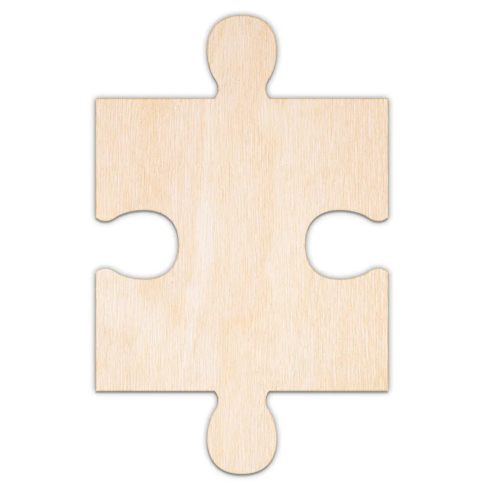 Creative Deco Puzzle 3 forme bois à peindre 3 mm