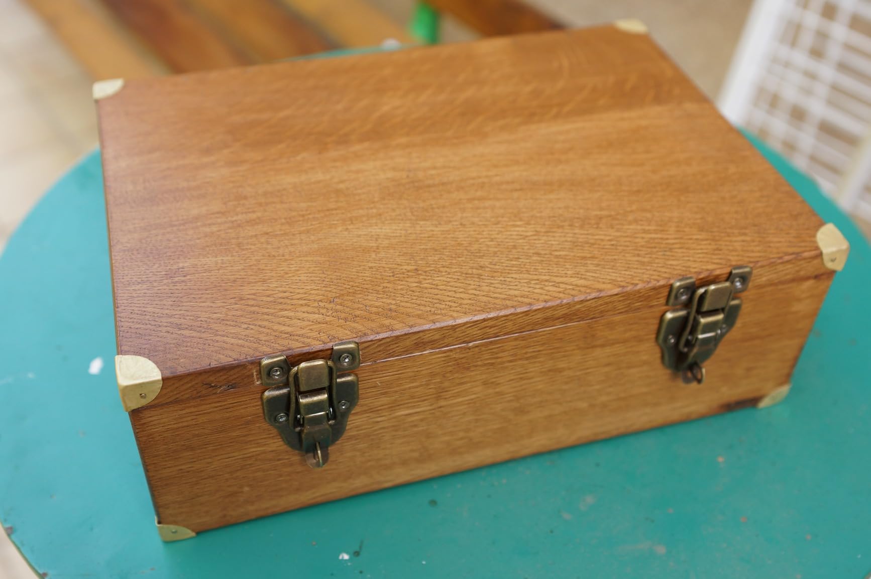 Creative Deco Wood coin protection or 16 mm x8 + clous