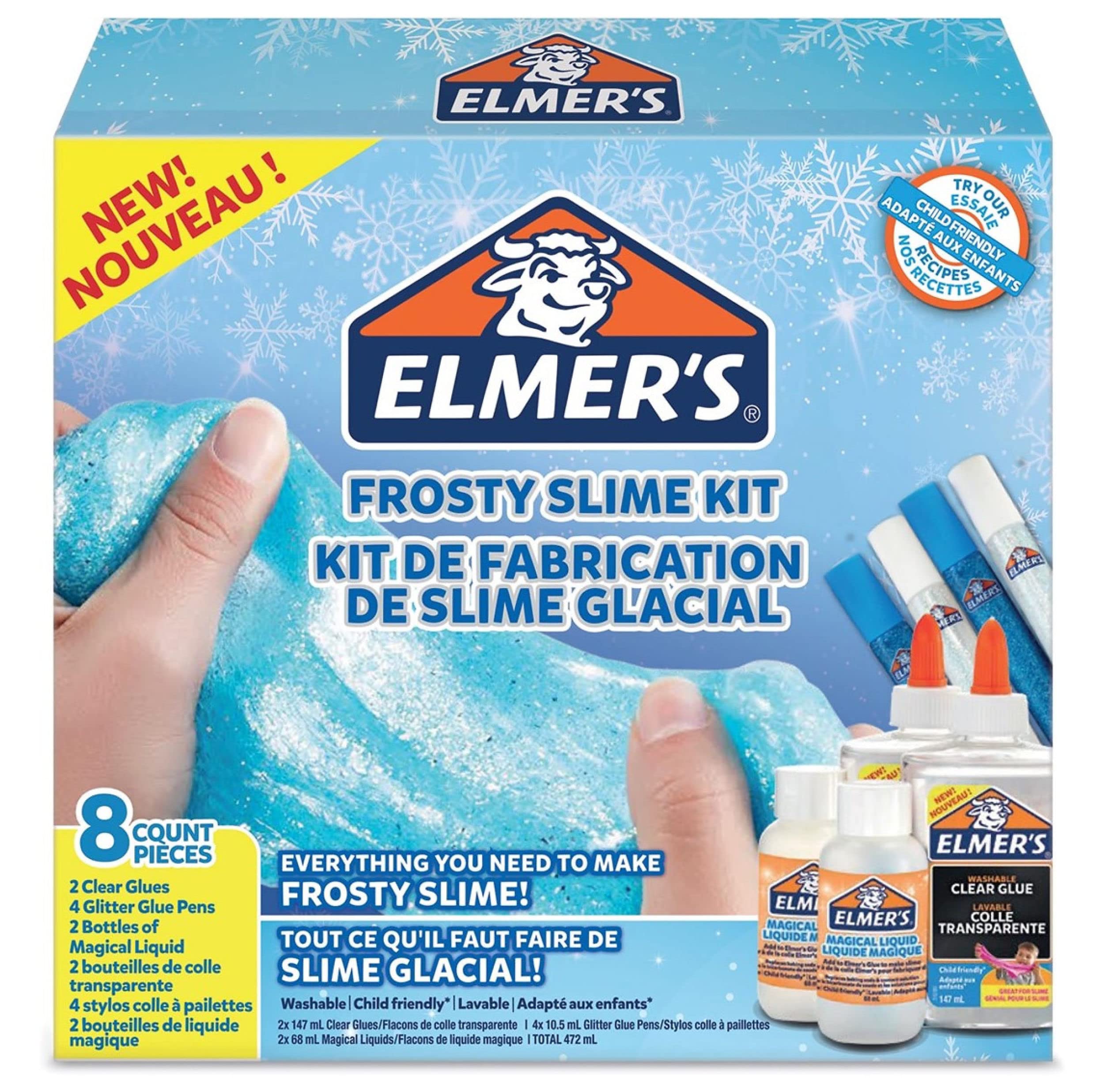 Elmer's Slime Kit Couleur Changeante 4 pces soleil UV
