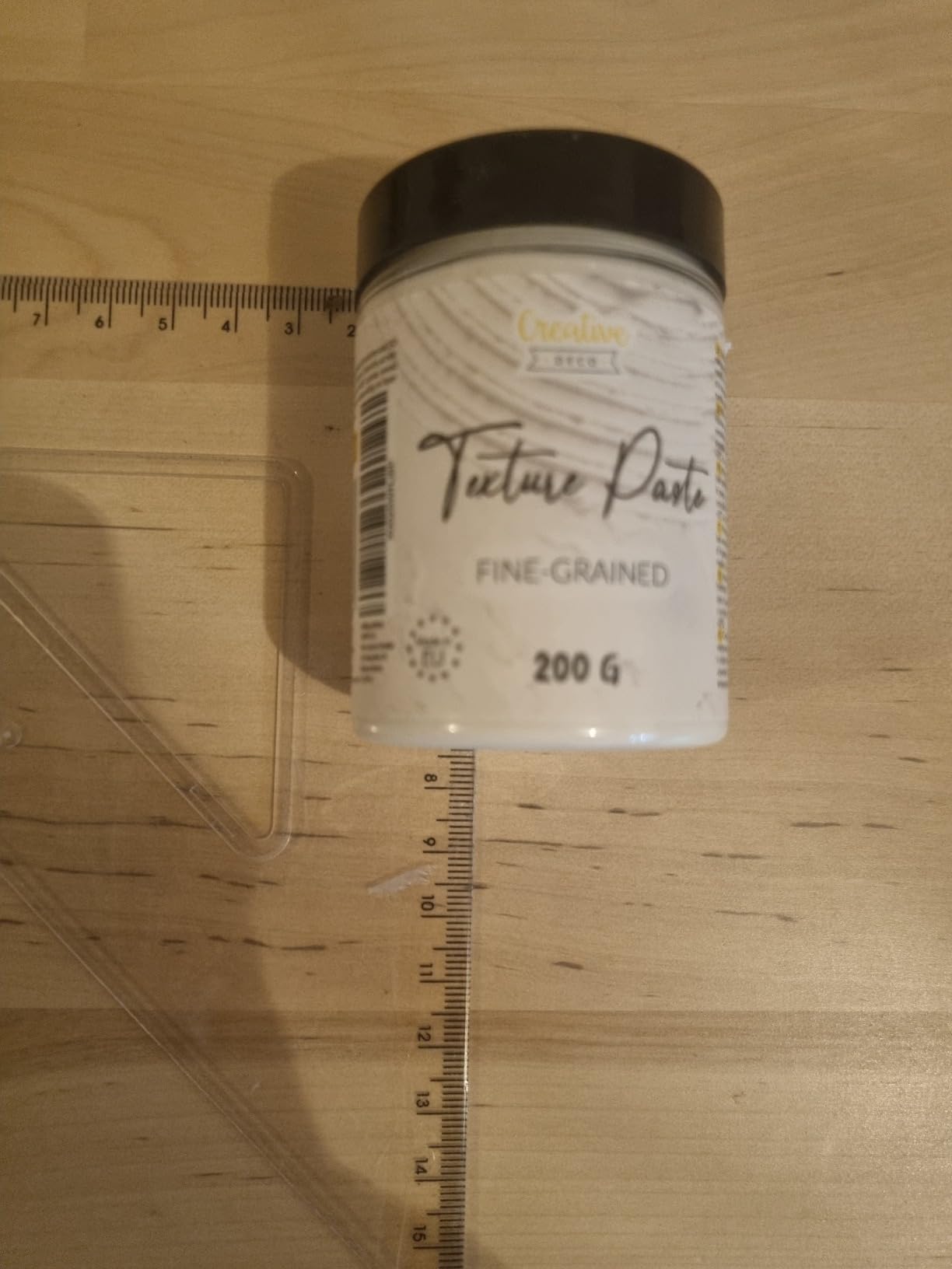 Creative Deco Pâte de Structure Grain Fin Blanche 2kg