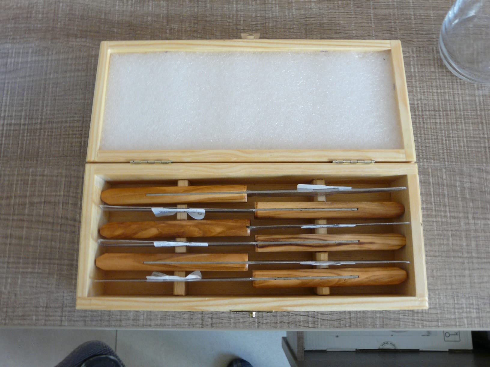 Creative Deco Boîte bois brut 24 cm avec fermoir à décorer