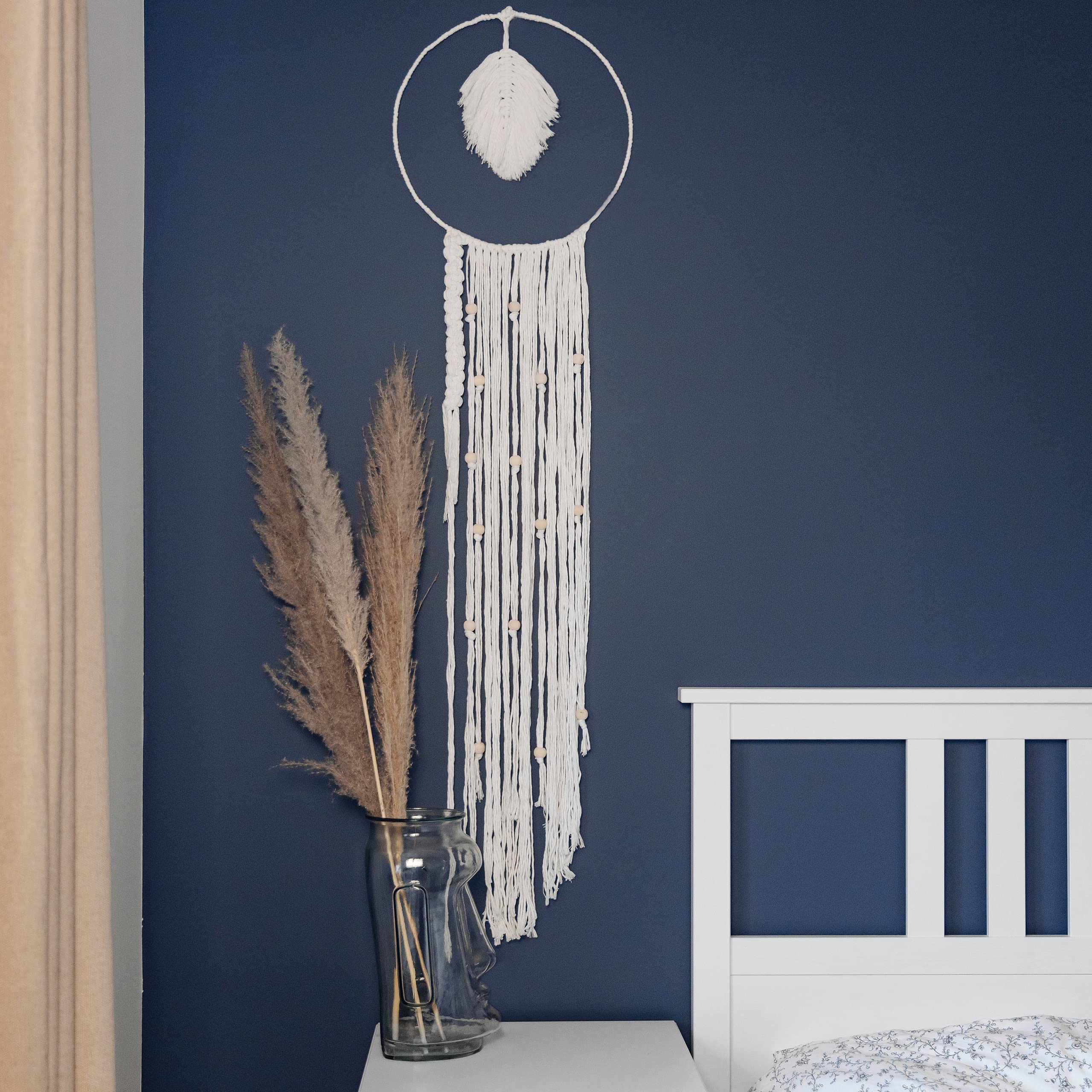 Creative Deco Corde macramé blanche 6 mm x 100 m coton