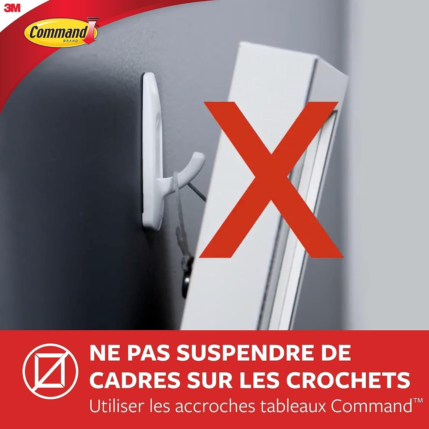 Command petit crochet blanc lot 6 + 12 languettes 450 g