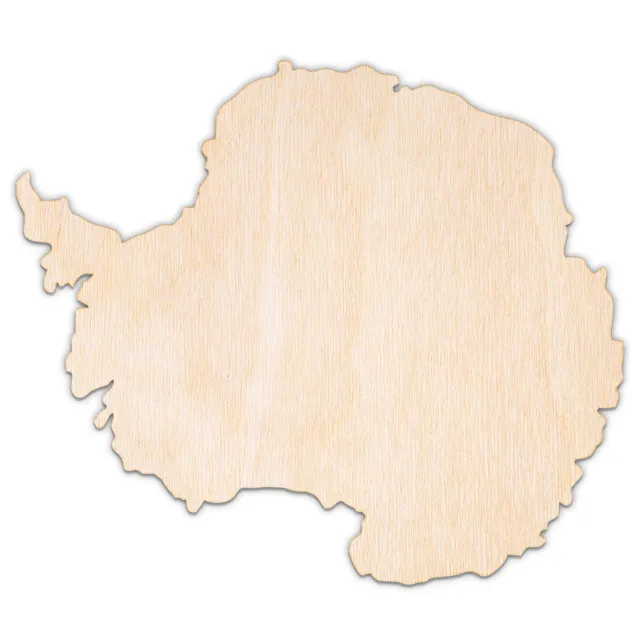 Creative Deco Forme Antarctique Contreplaqué 3 mm à Peindre