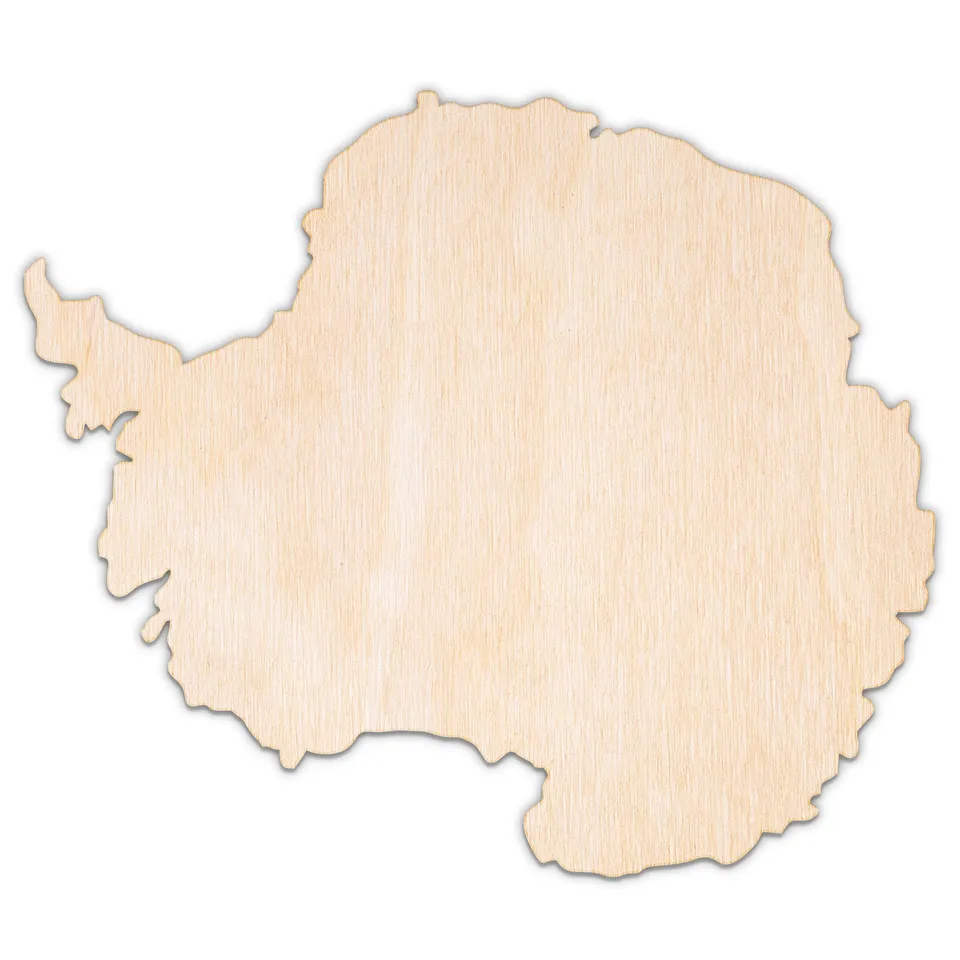 Creative Deco Forme Antarctique Contreplaqué 3 mm à Peindre