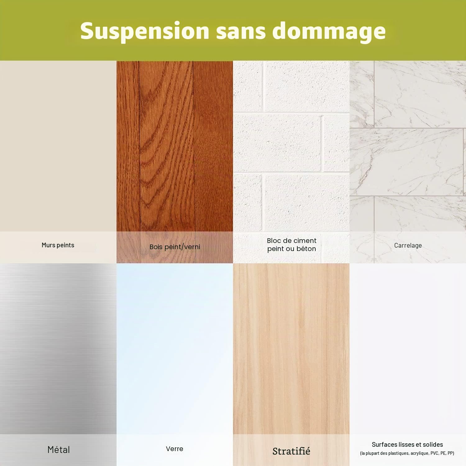 Command languettes posters blanches lot 60 bandes petites