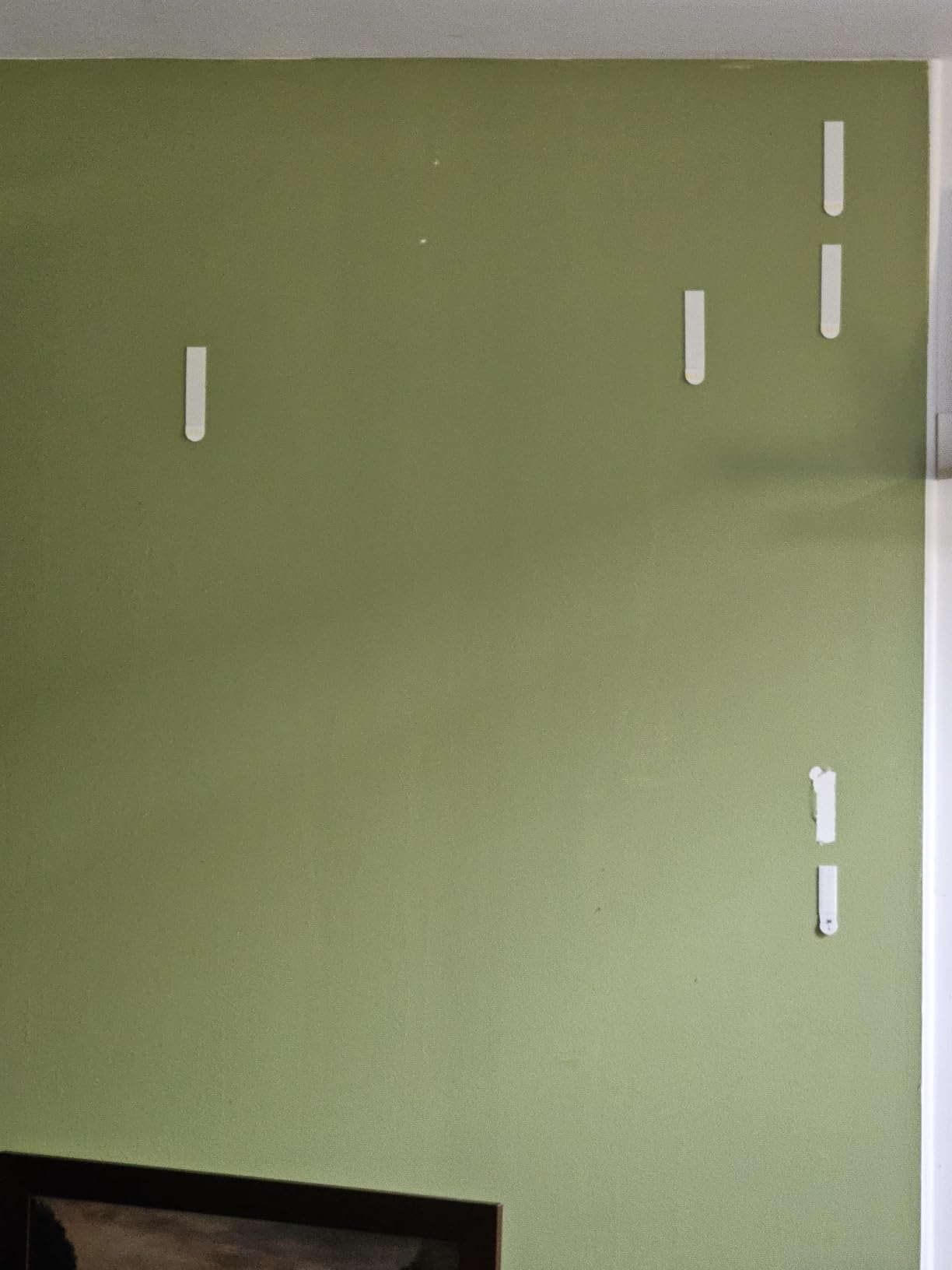 Command Languettes Tableaux Petit Blanc 8x2 Sans Perçage