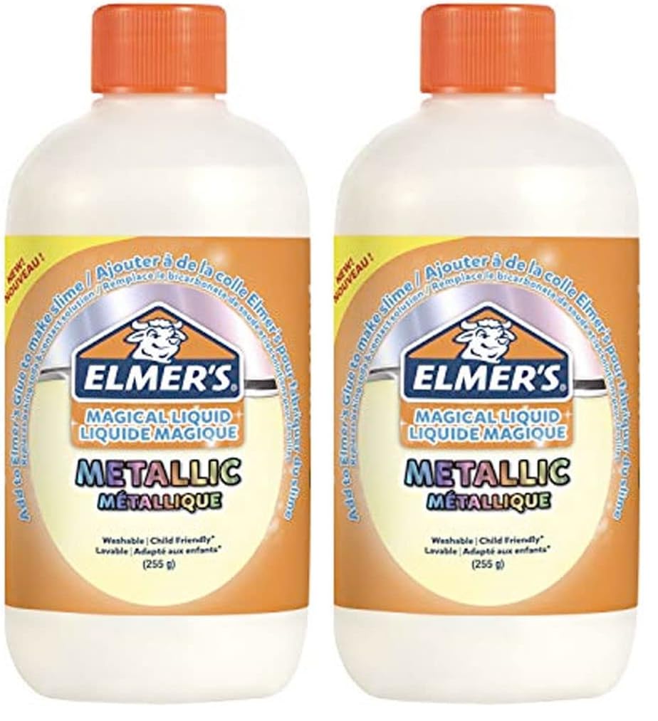 Elmer's Slime Activator liquide magique 255 g métallique