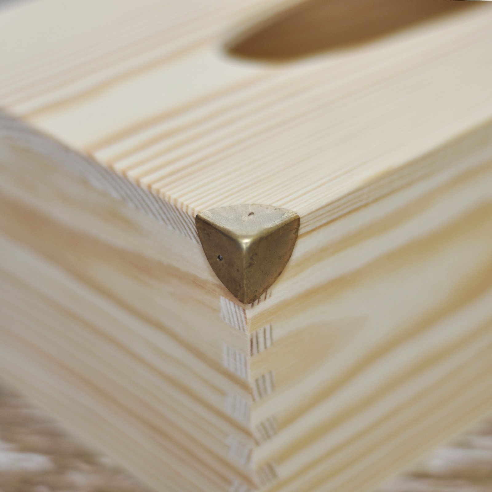 Creative Deco Wood coin protection or 16 mm x8 + clous