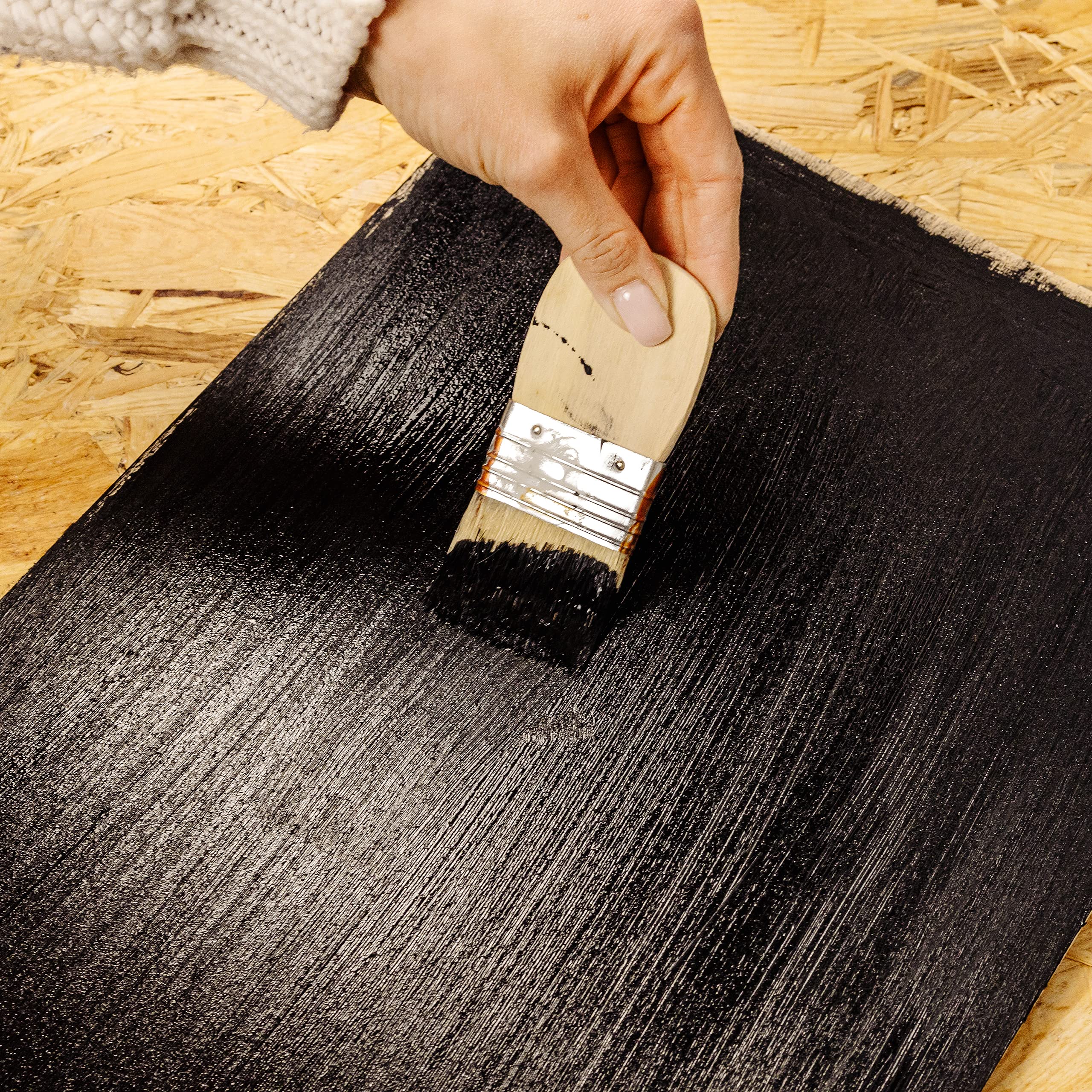 Creative Deco Peinture Ardoise Magnétique Noire 1L Tableau Mat