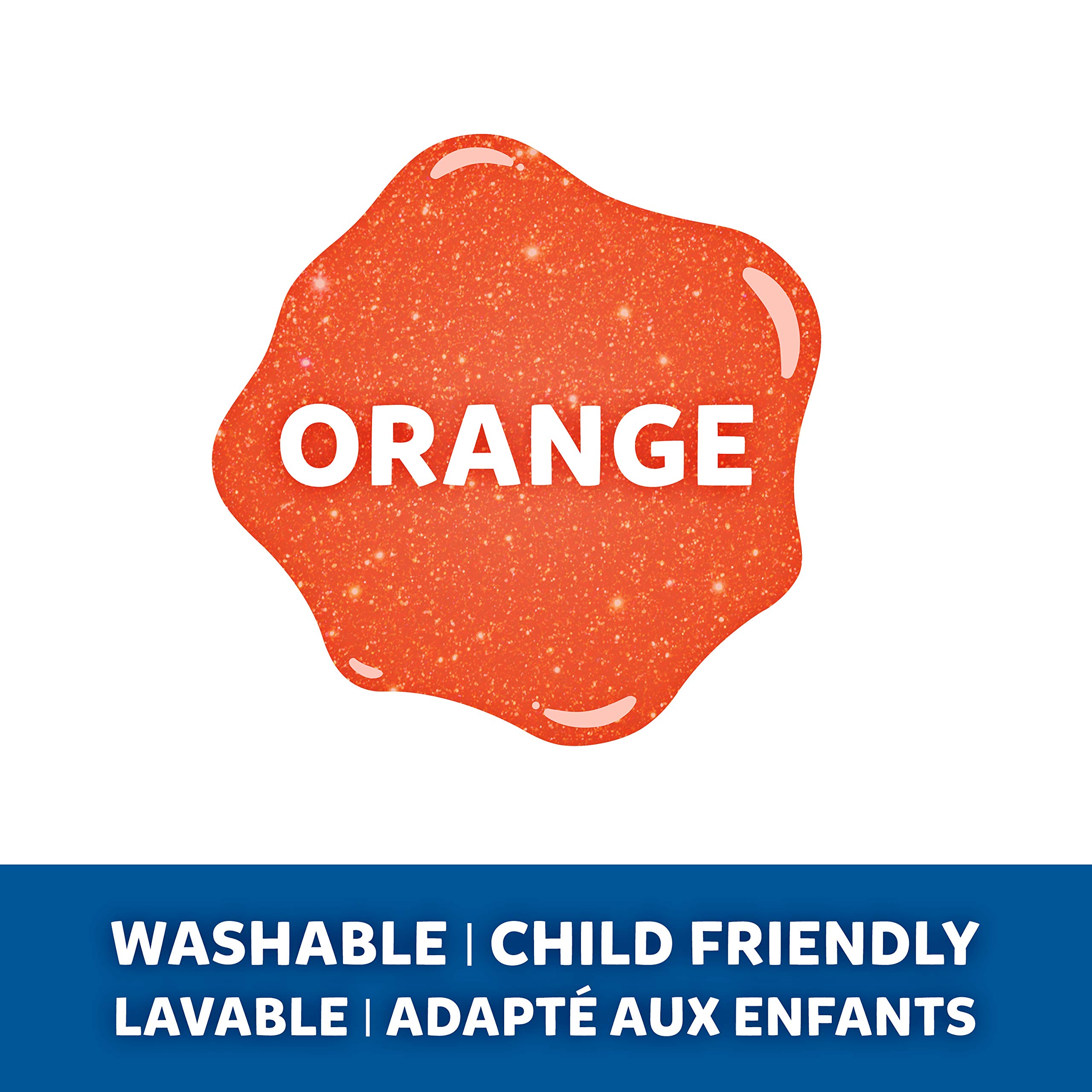 Elmer's Specialty Glue colle pailletée orange 177ml slime