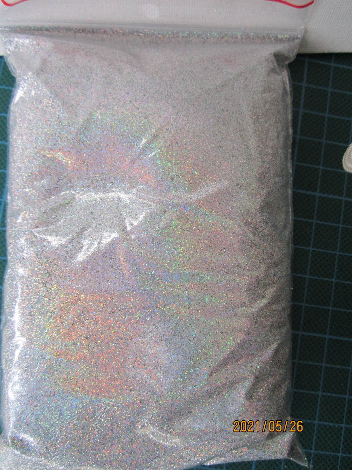 Creative Deco Scrapbooking paillettes argent 200 g