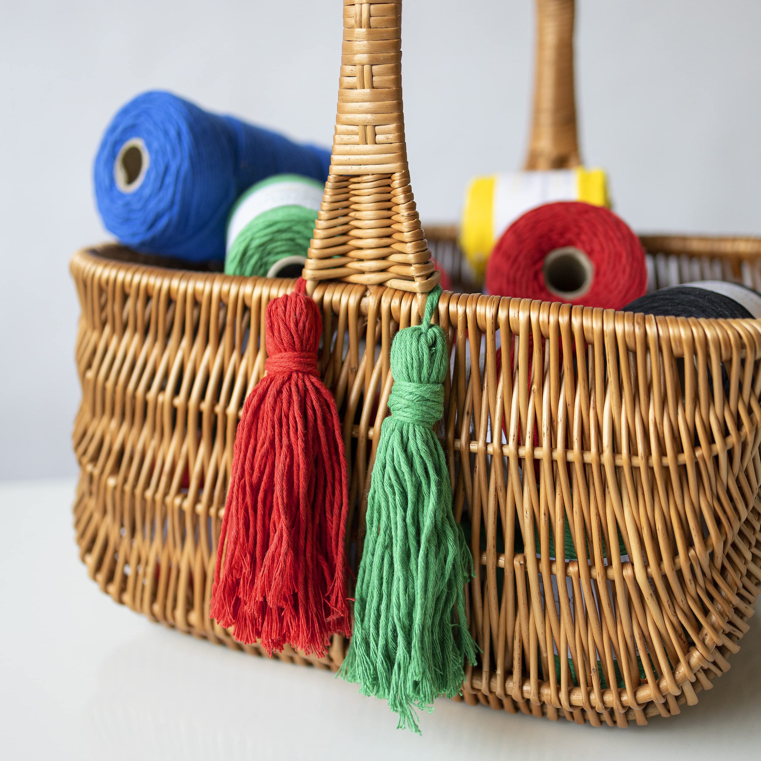 Creative Deco Strings Corde macramé verte 3mm 200m coton