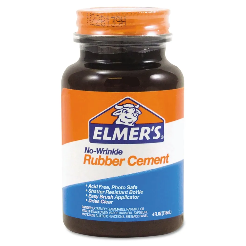 Elmer's Liquid School Glue ciment caoutchouc E904 pinceau