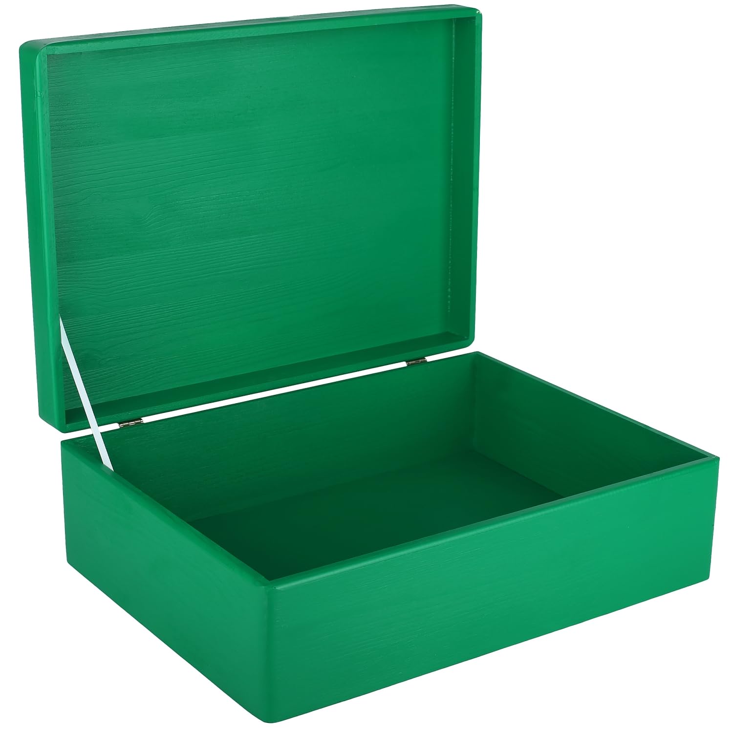 Creative Deco Wood boîte bois vert 40x30x14cm à décorer