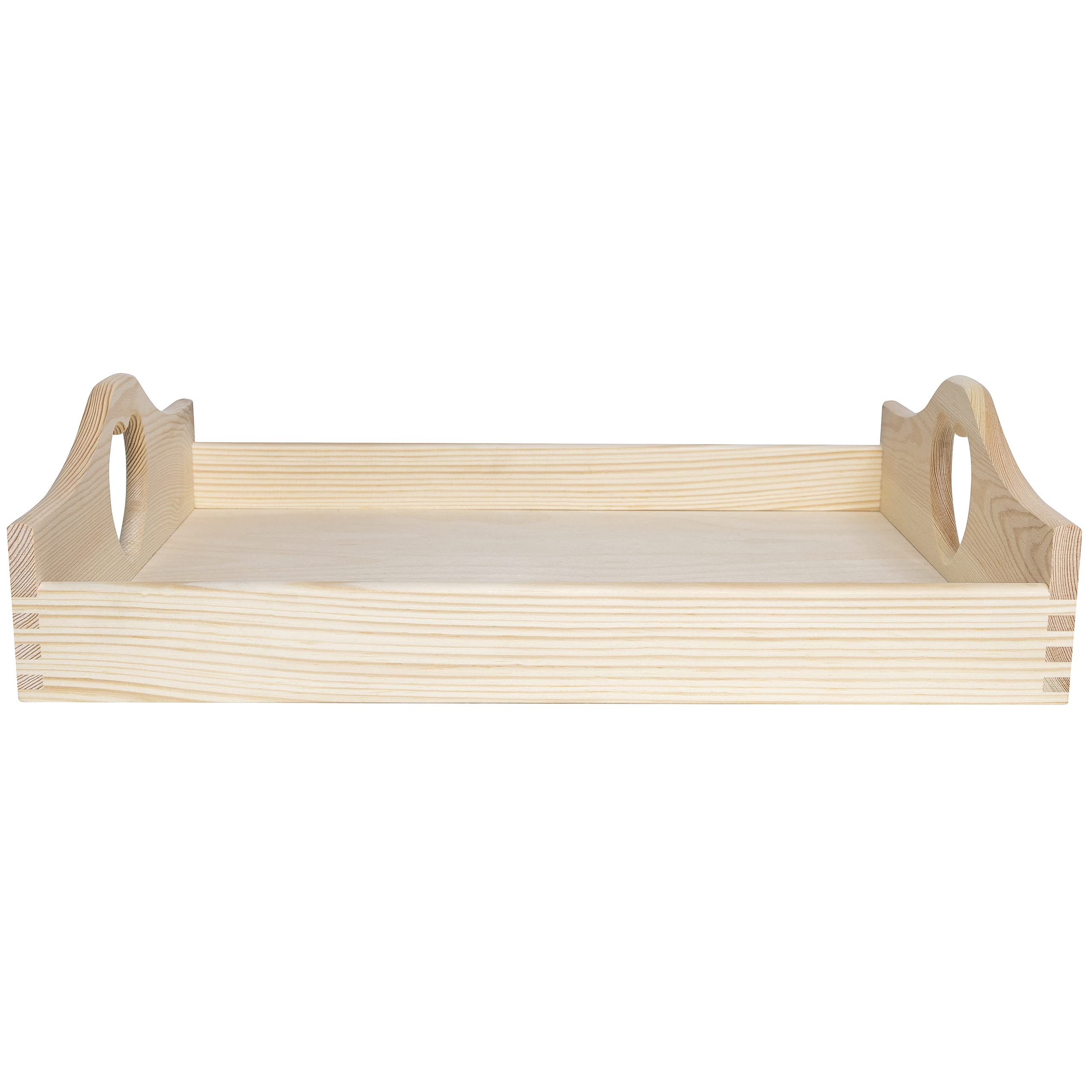 Creative Deco Plateau Bois Service 40x30 cm à Poignées