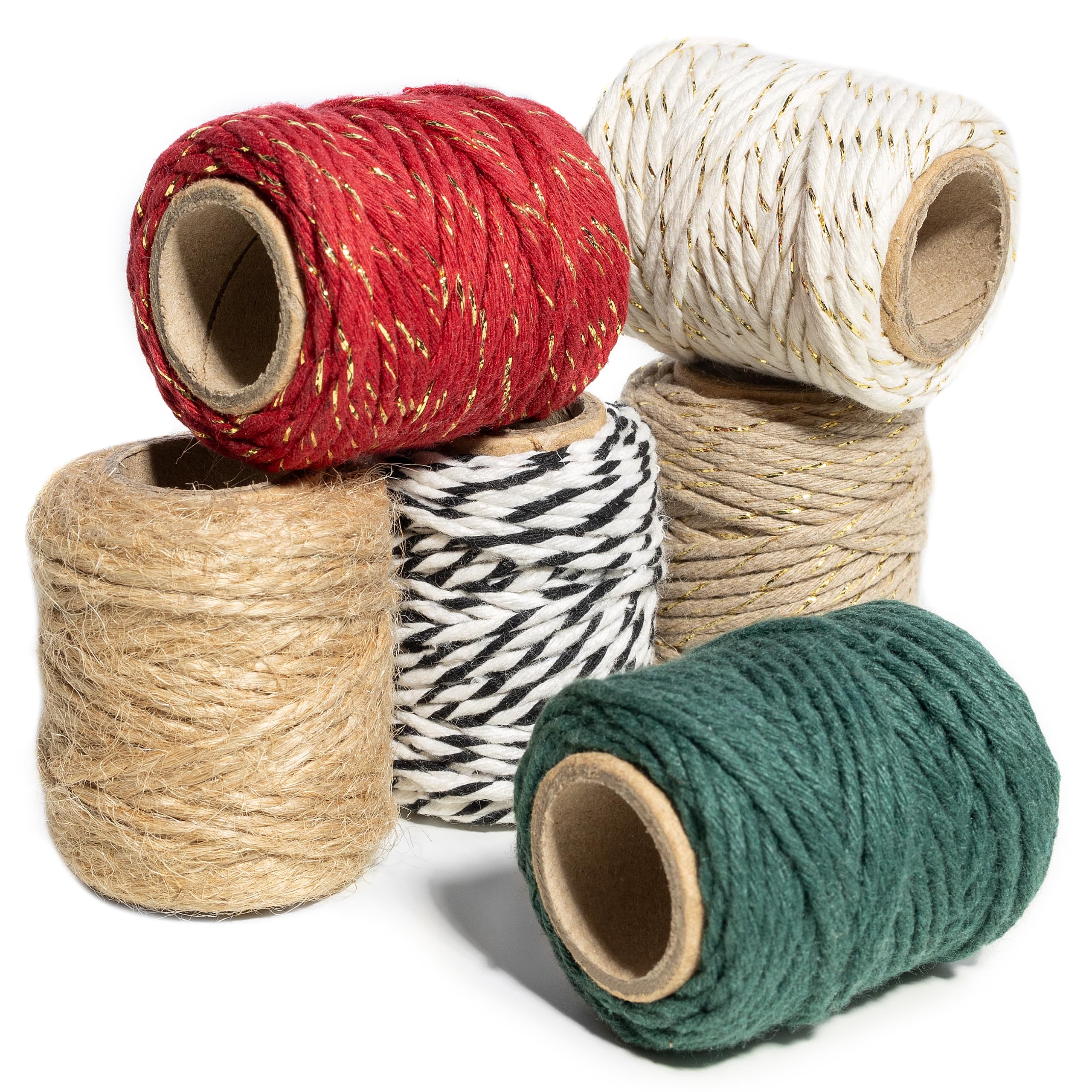 Creative Deco Strings Kit 6 ficelles 6x20m 2-3mm