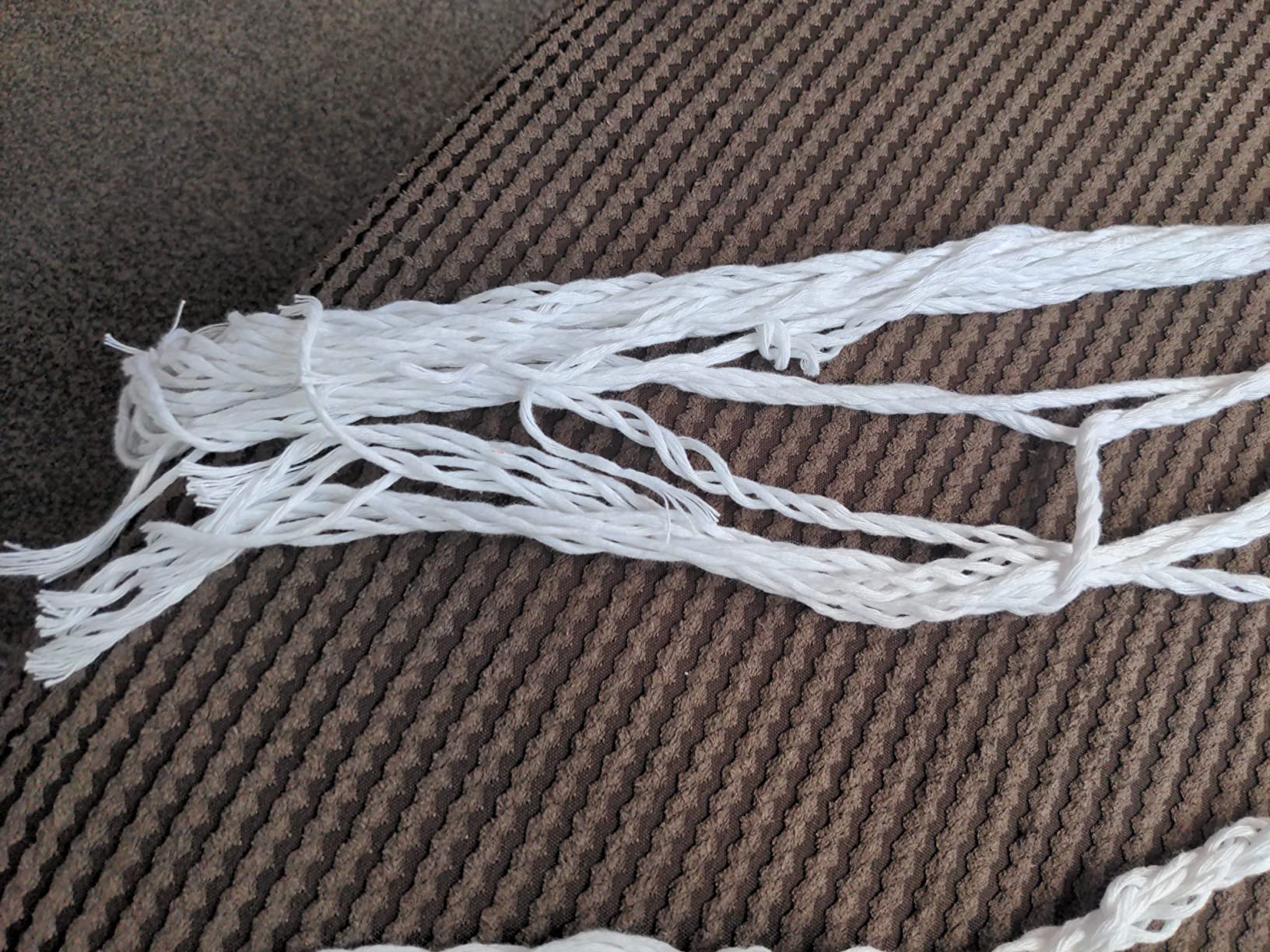 Creative Deco Corde macramé blanche 6 mm x 100 m coton