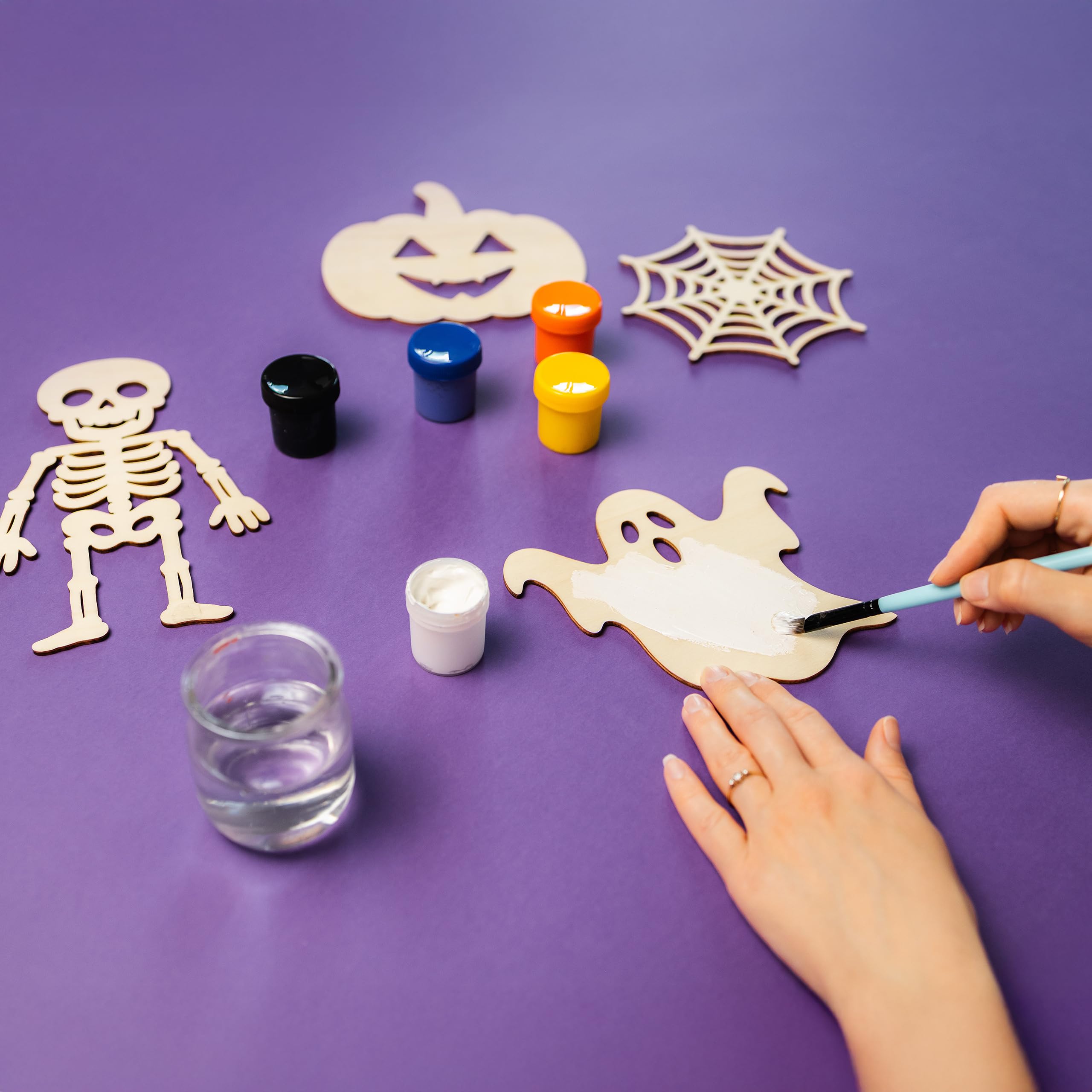Creative Deco Cercueil forme bois à peindre 3 mm Halloween