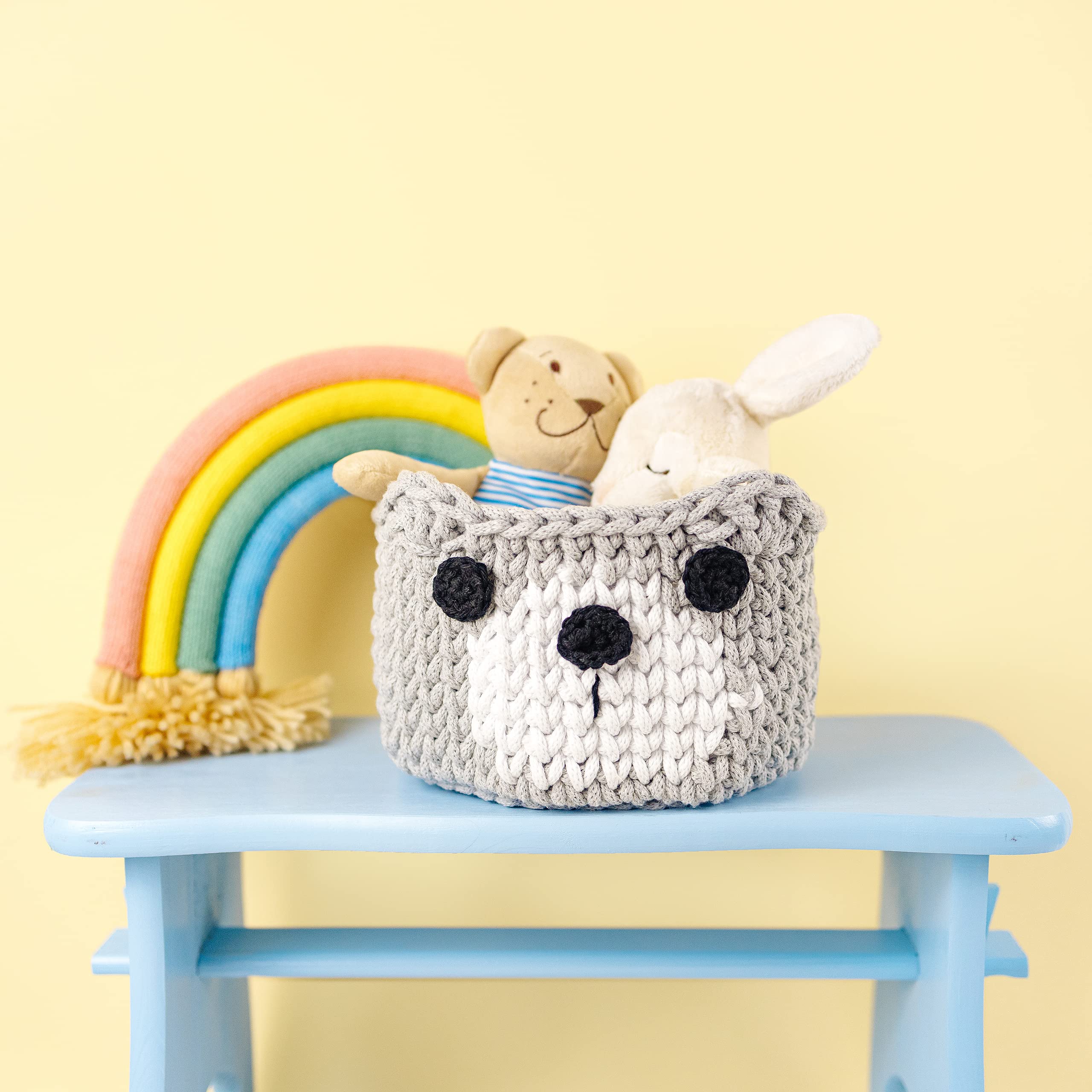 Creative Deco Corde Macramé Coton 5mm Blanc 50m