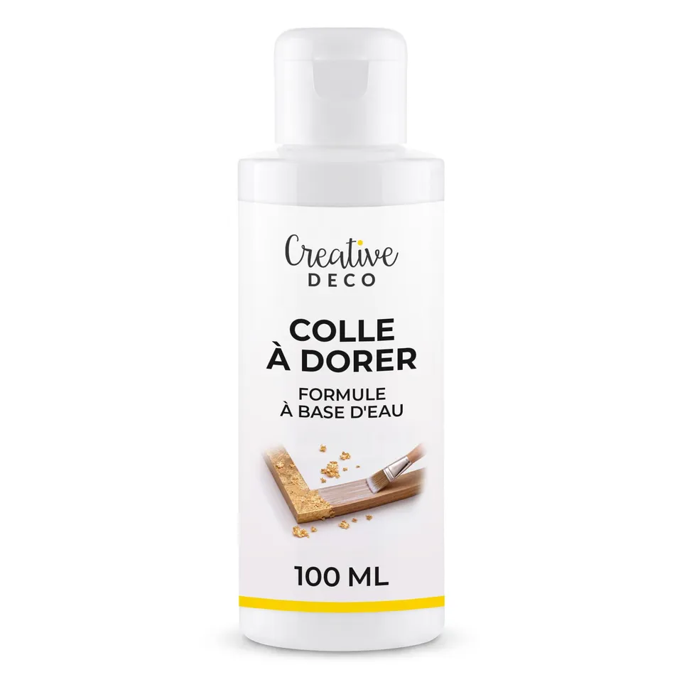 Creative Deco Colle Feuille d'Or 100 ml Transparente