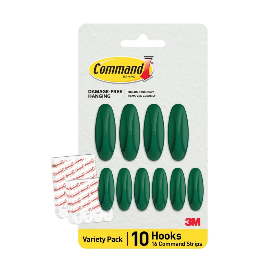 Command Crochets Multi-usages lot 10 pastèque sans perçage