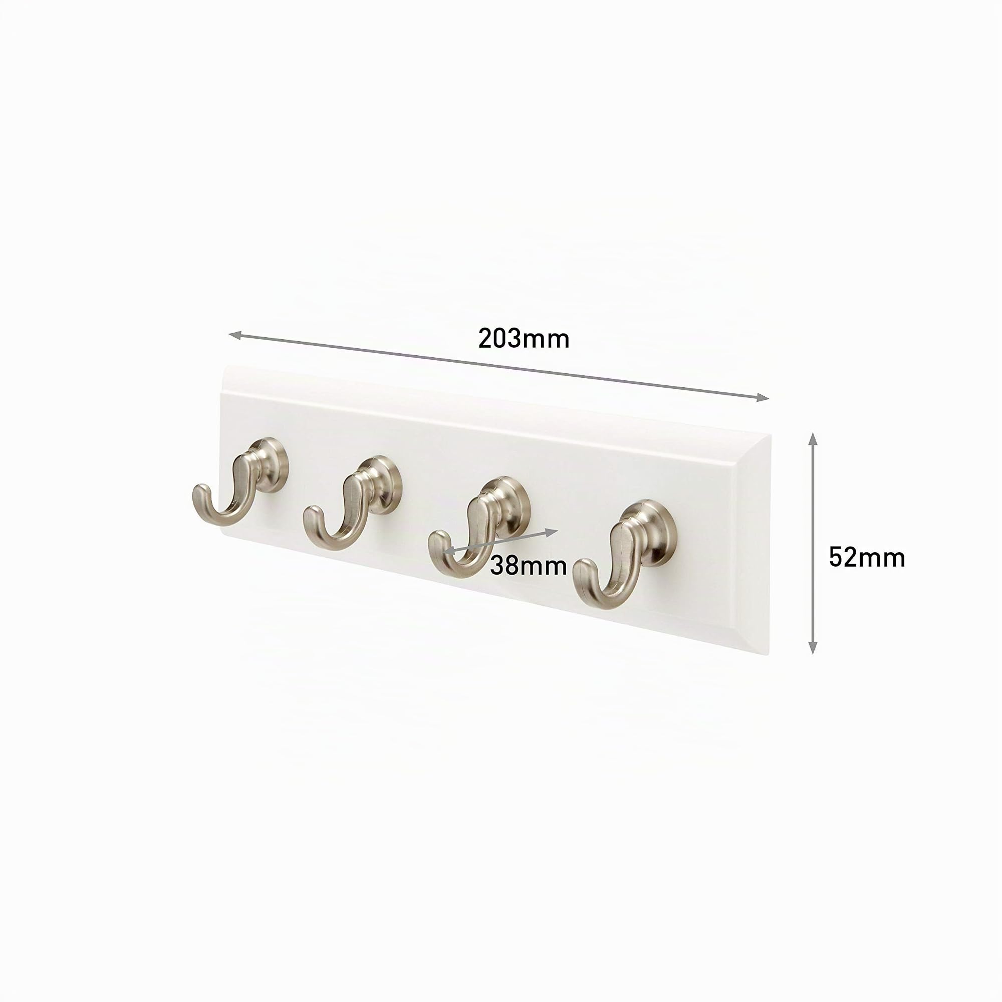 Command Barrette Porte-Clés Blanc 900 g + 6 languettes