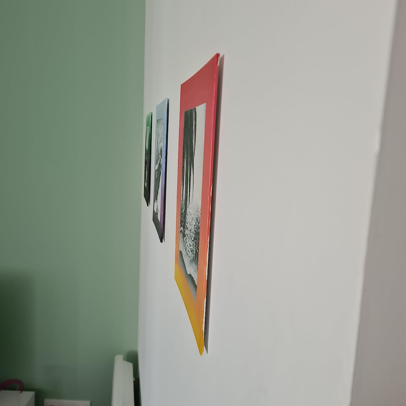 Command Languettes Tableaux Petit Blanc 8x2 Sans Perçage