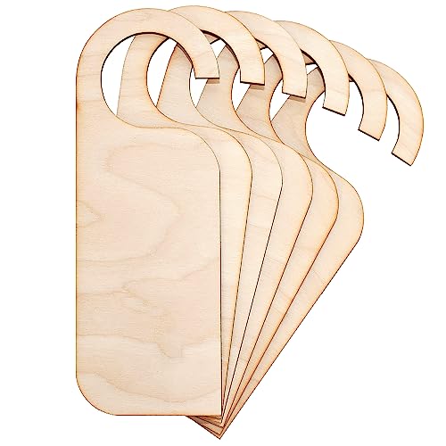 Creative Deco Plaques 20x8 cm Panneau Bois Brut Lot de 10