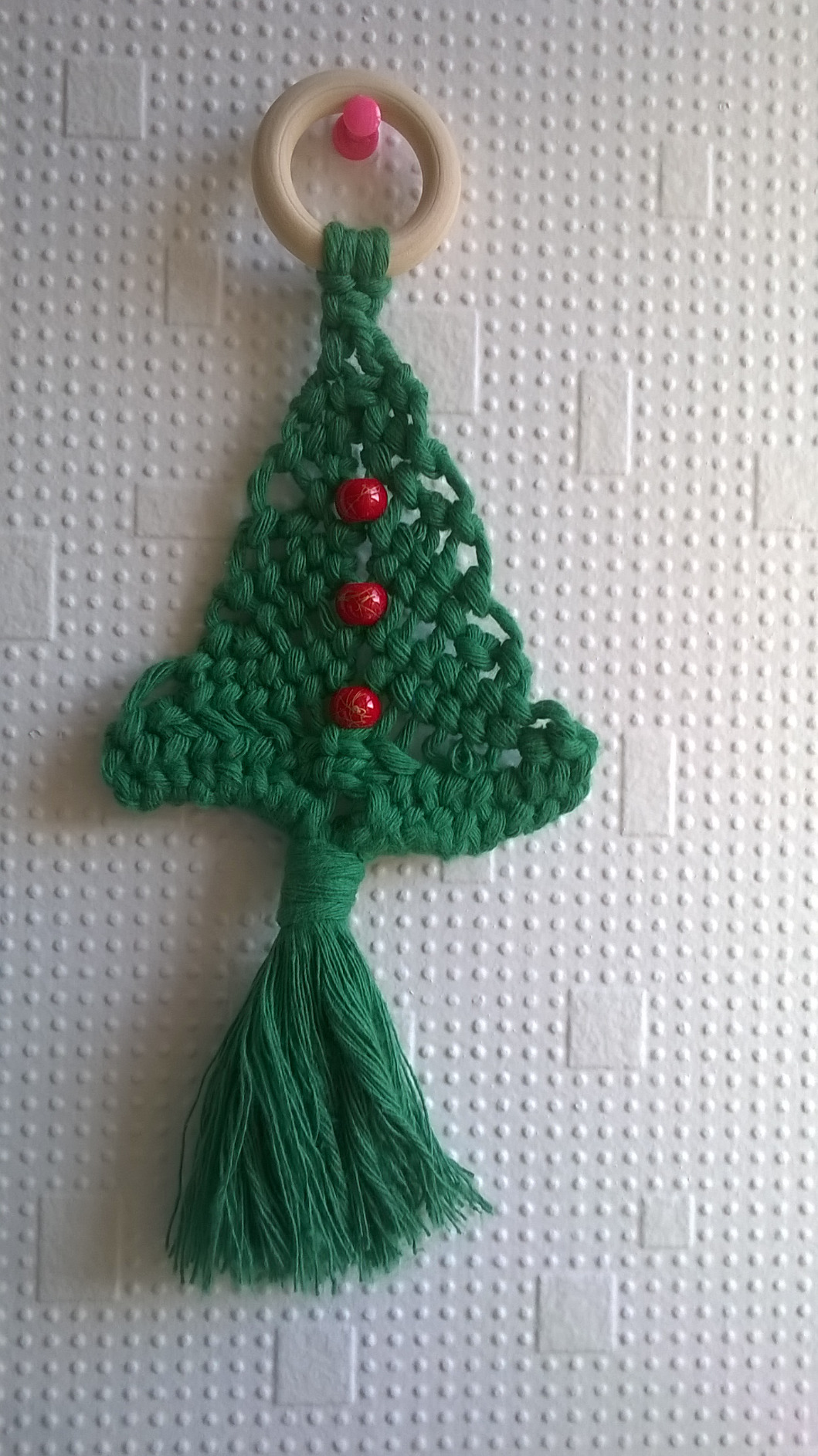 Creative Deco Strings Corde macramé verte 3mm 200m coton