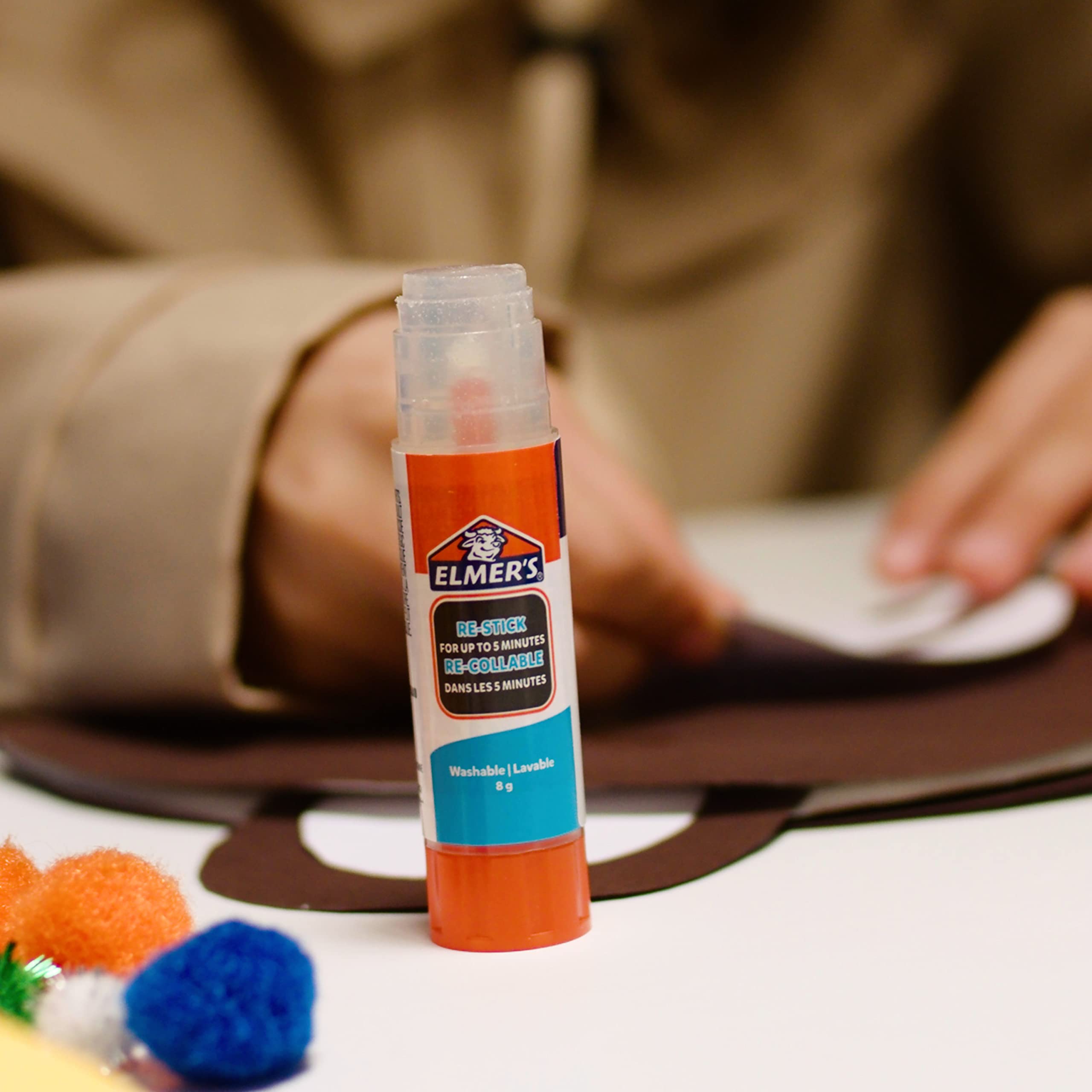 Elmer's Glue Sticks bâton colle 8 g x10 repositionnable