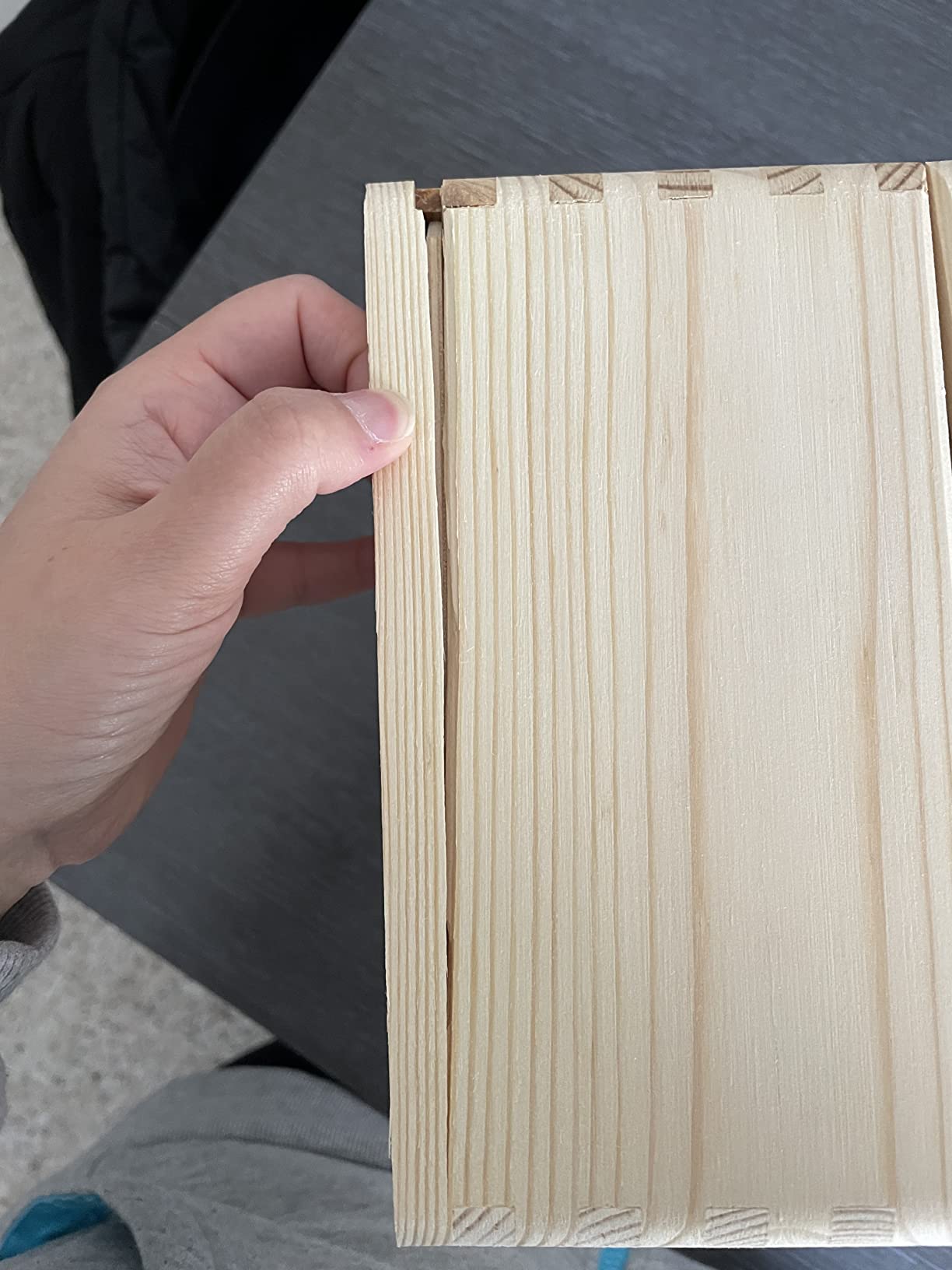 Creative Deco boîte souvenirs bébé écureuil 30x20 cm