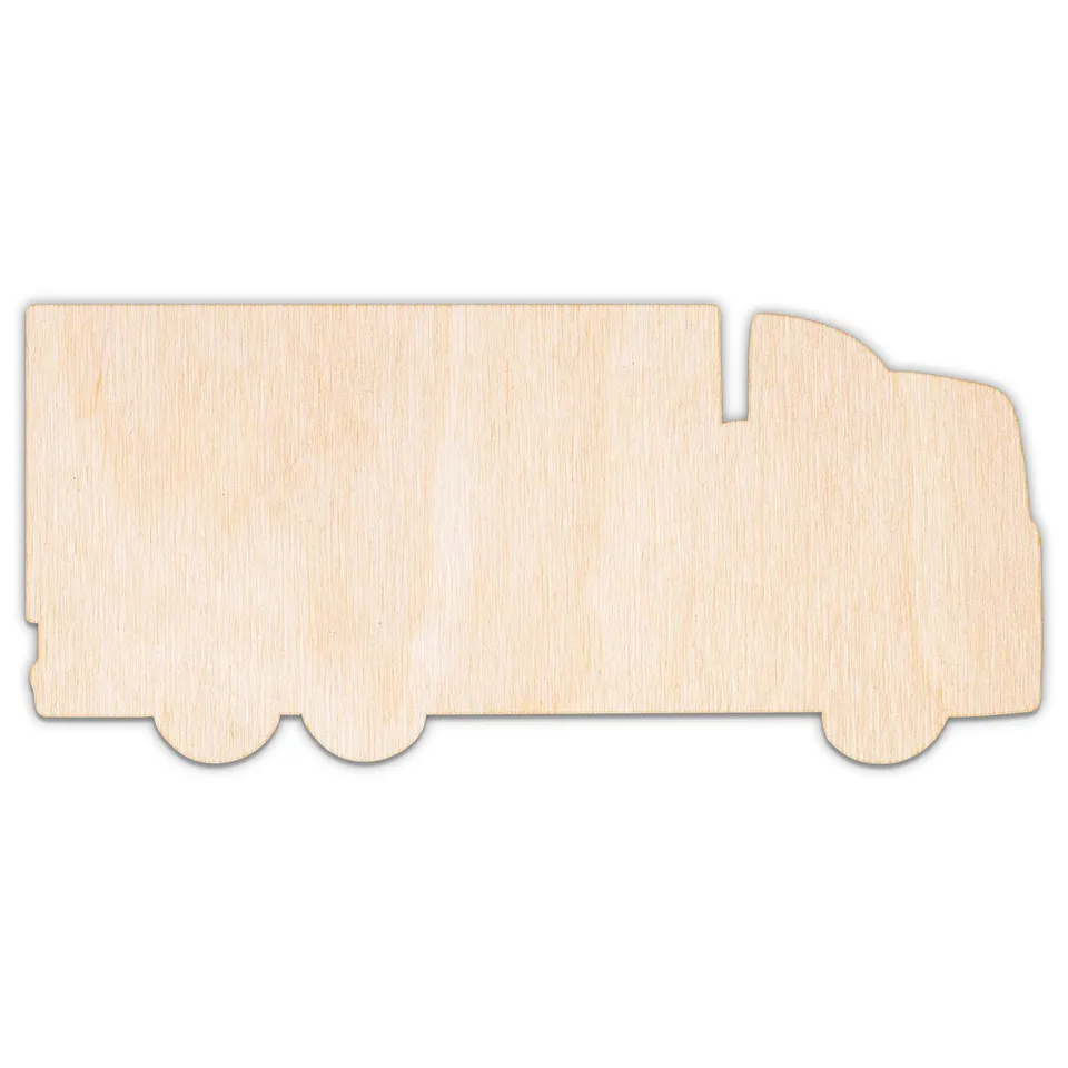 Creative Deco Véhicule Bois Camion 3 mm à Peindre
