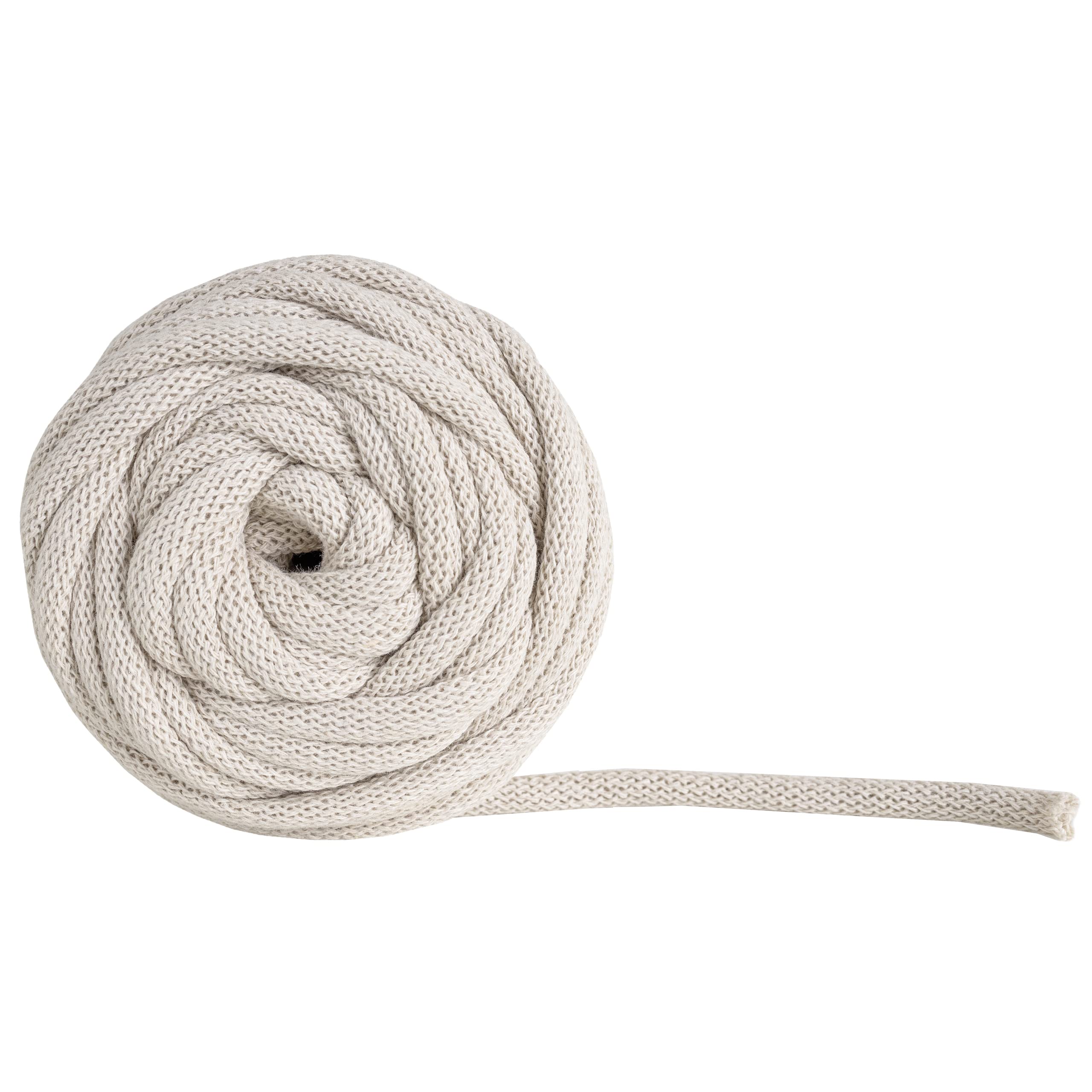 Creative Deco Corde Macramé Coton Beige 9mm 50m