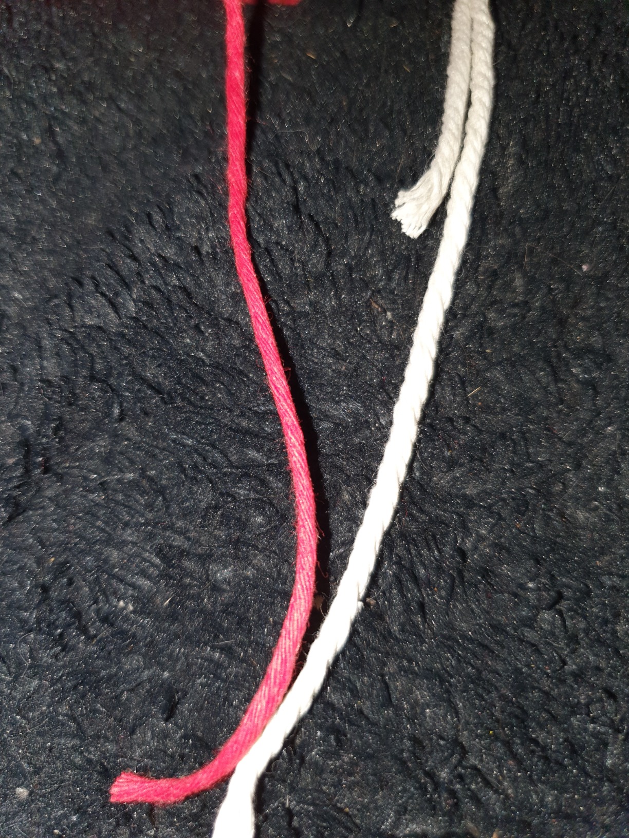 Creative Deco Corde macramé rouge 3 mm x 200 m coton